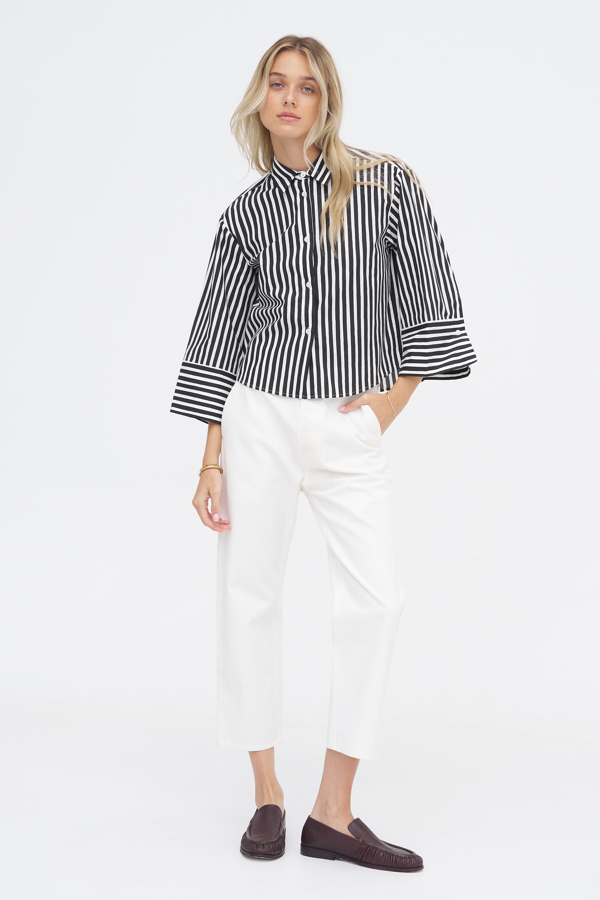 Andrea Shirt, Black & White