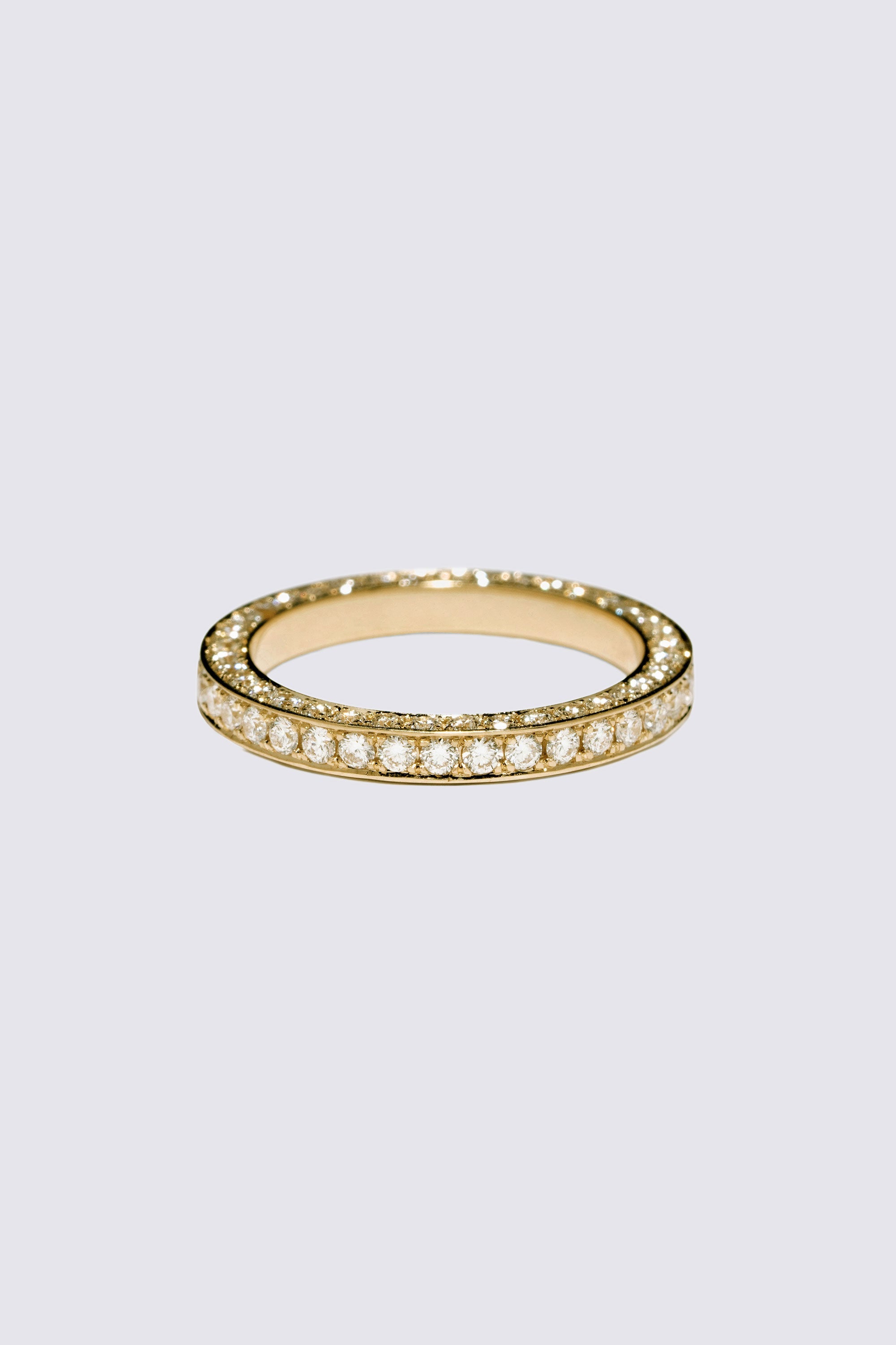 All Over Diamond Band, Yellow Gold