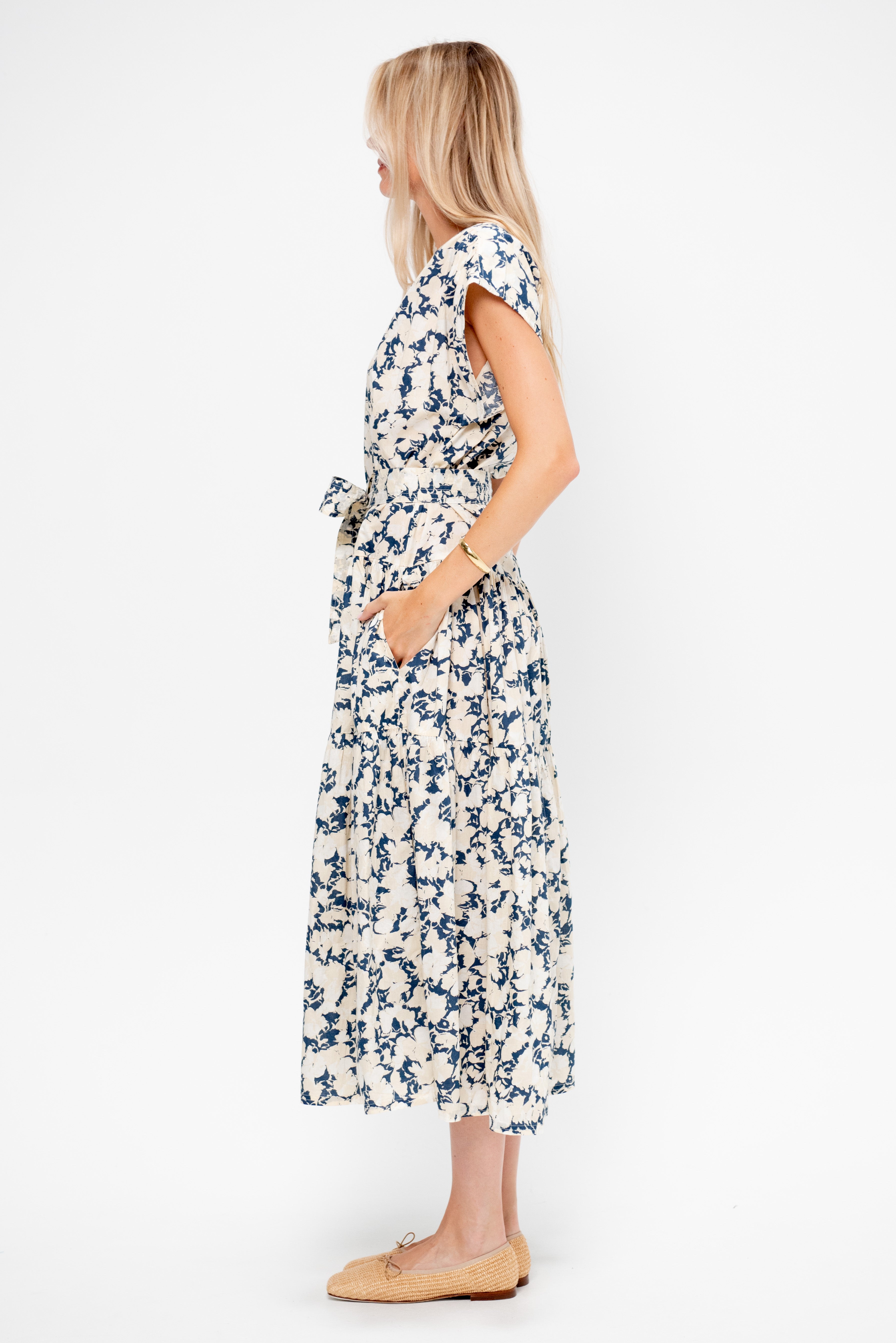 Agathe Tier Maxi,  Alina Floral Cream