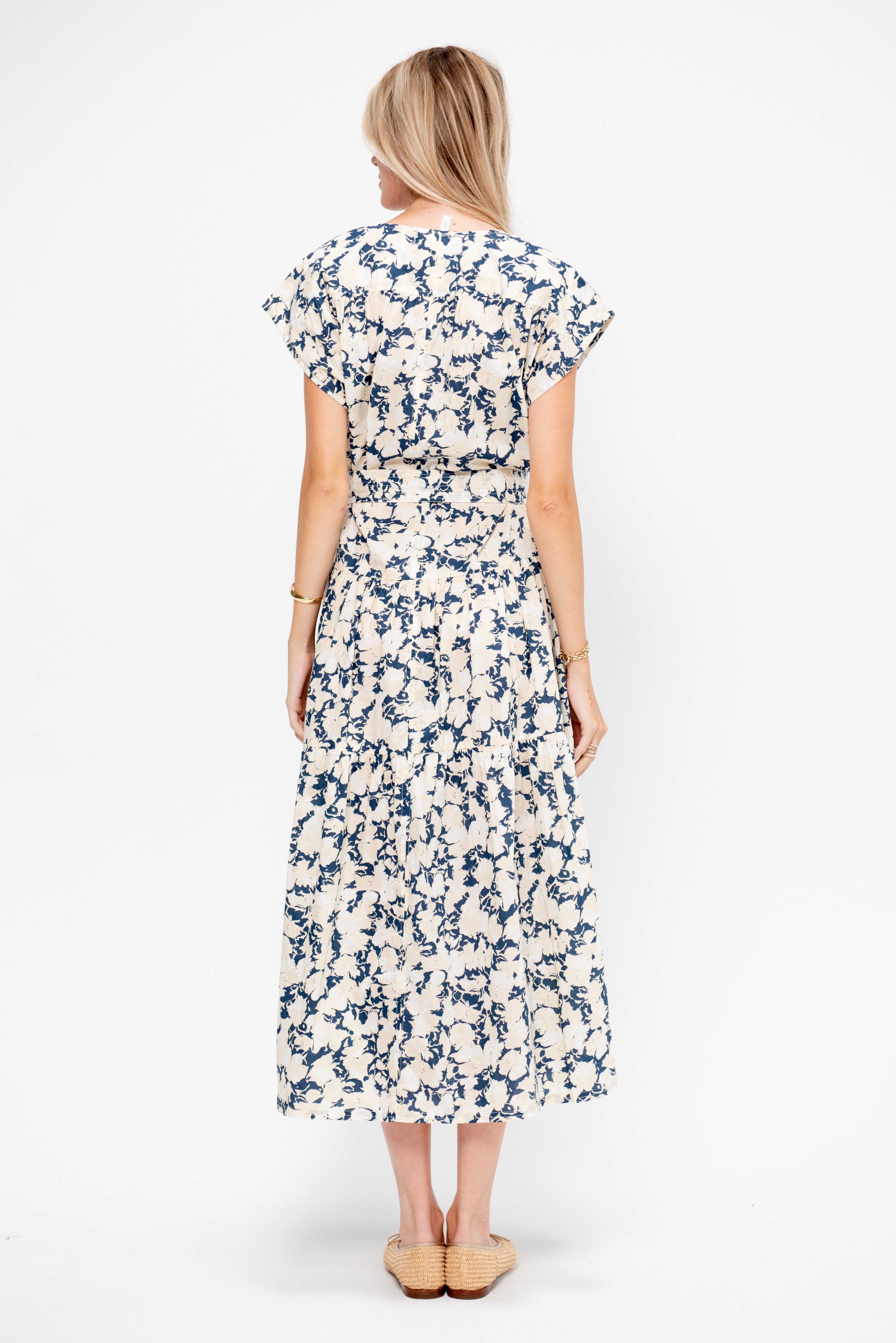 Agathe Tier Maxi,  Alina Floral Cream