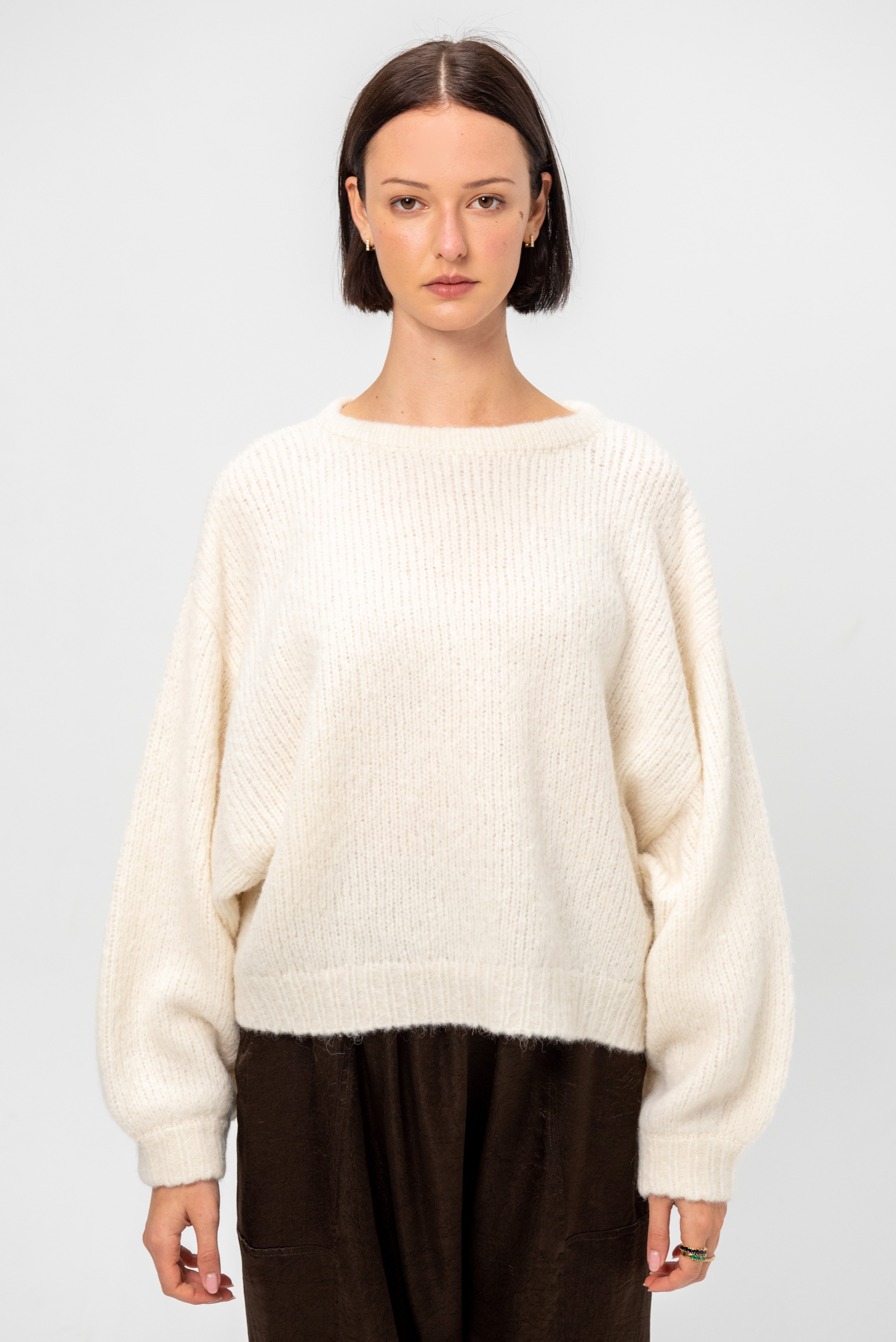 Balloon Sleeve Sweater