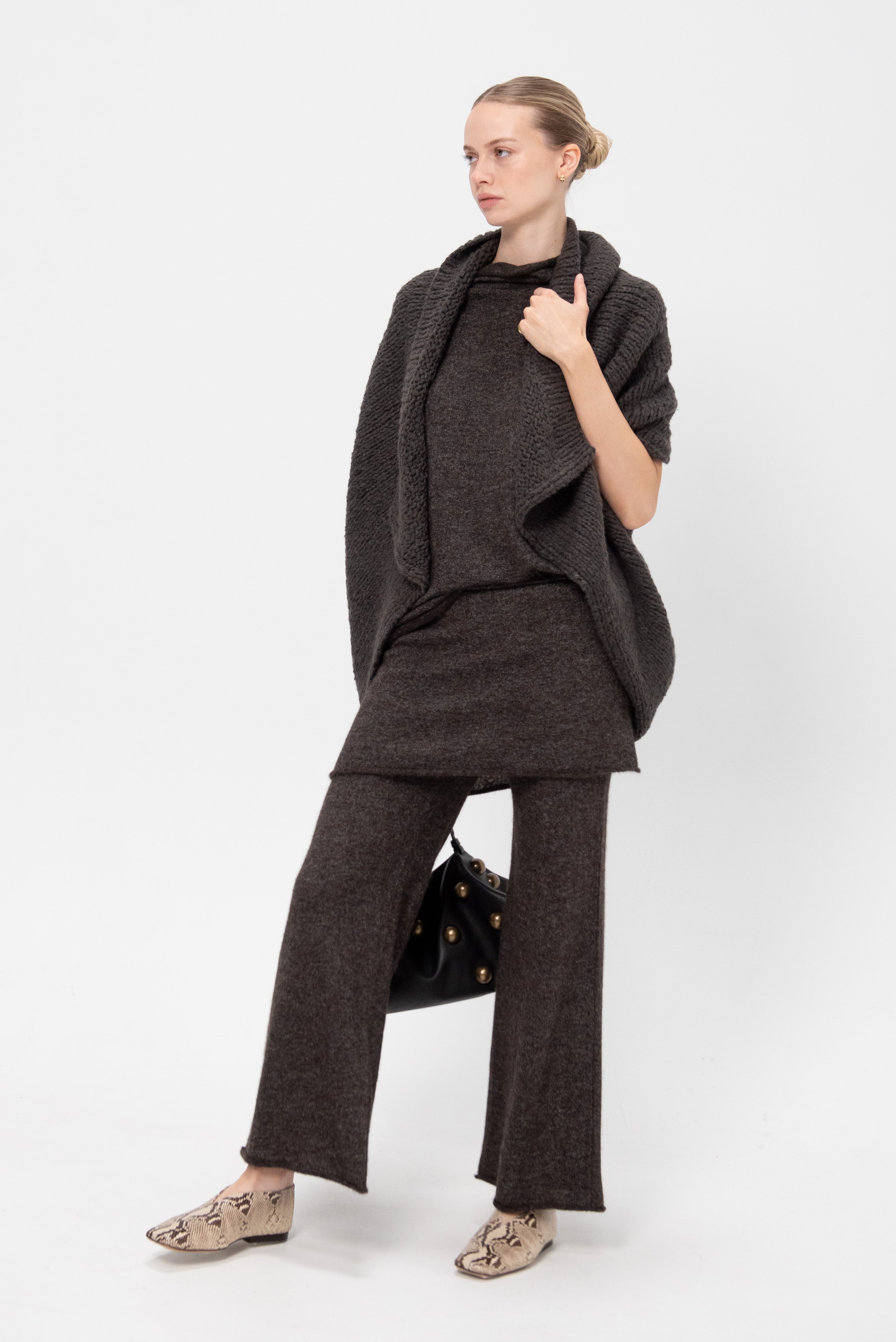 Askew Layer Pants, Blackened