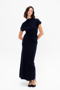 Abie Dress, Navy