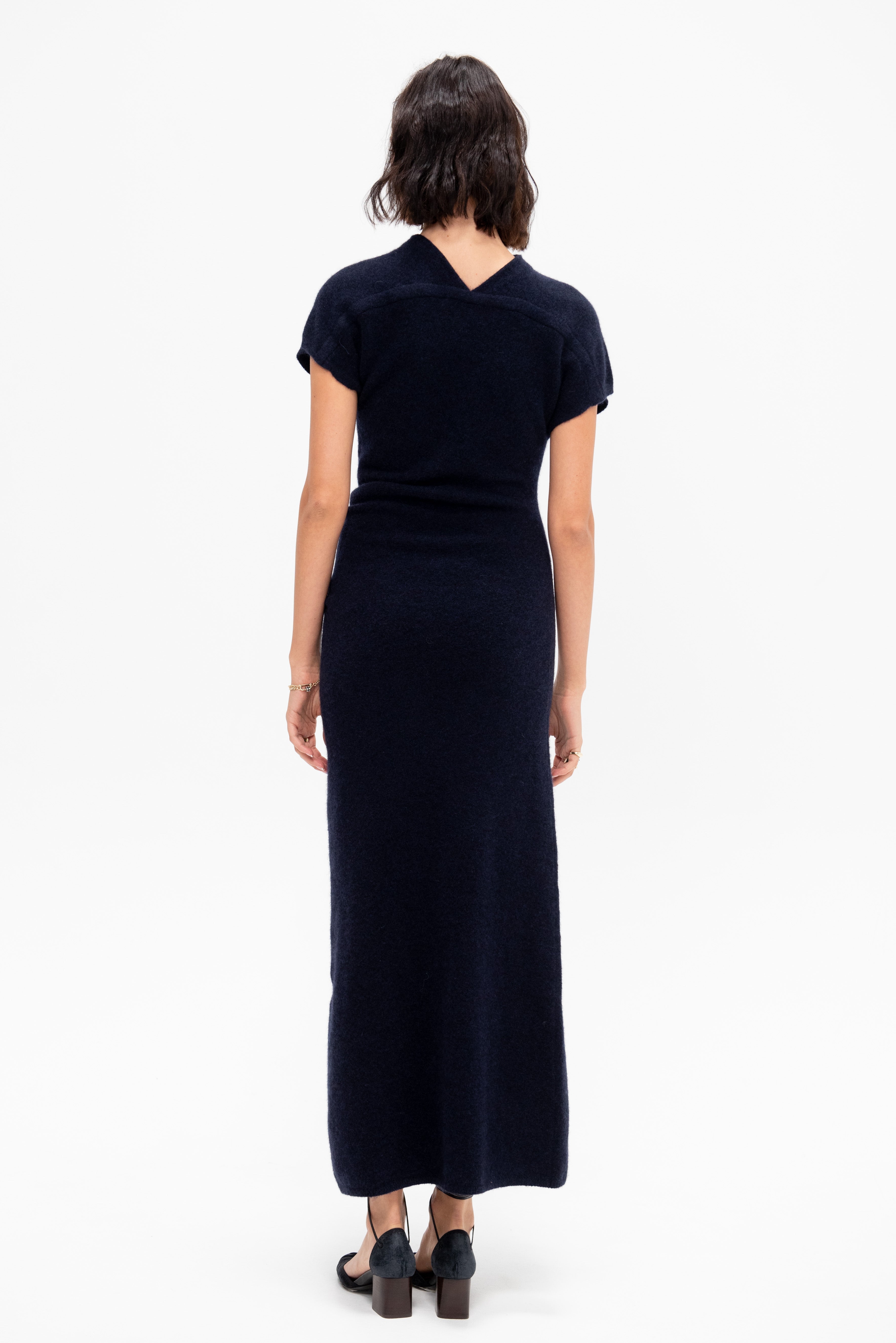 Abie Dress, Navy