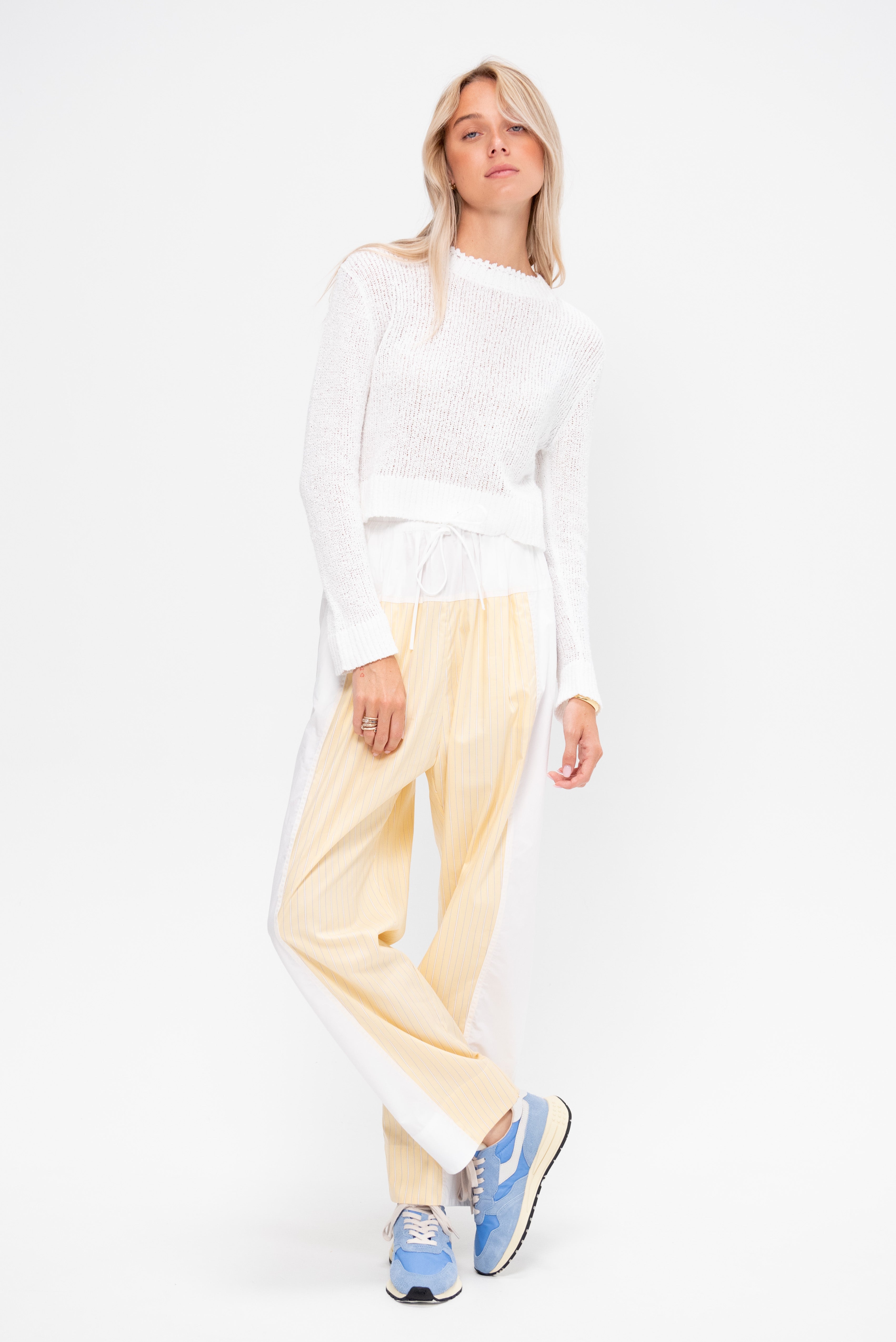 Barca Pullover, White