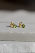 Amalfi Hexagon Earrings, Peridot