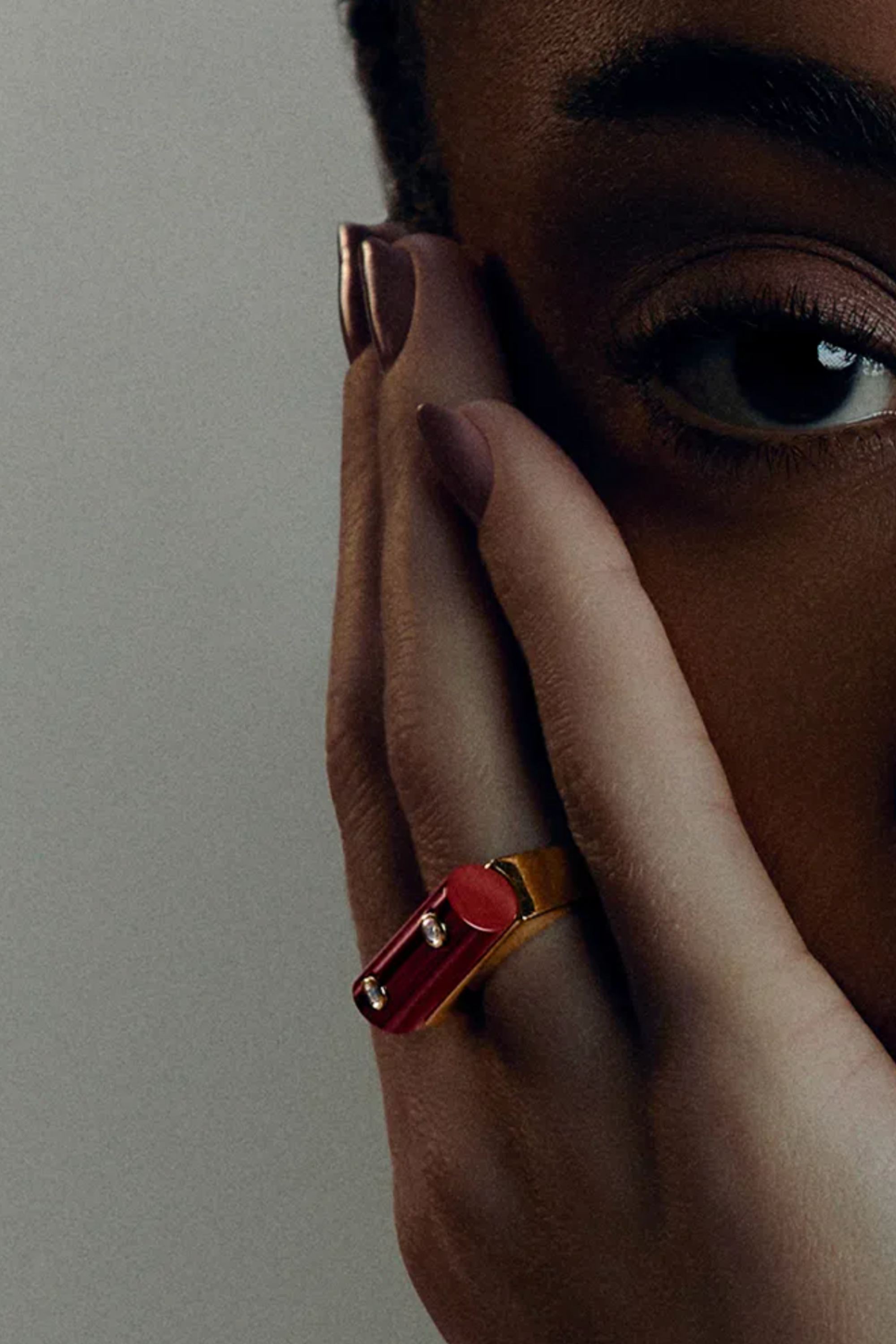 "O Touro" Ring, Jasper