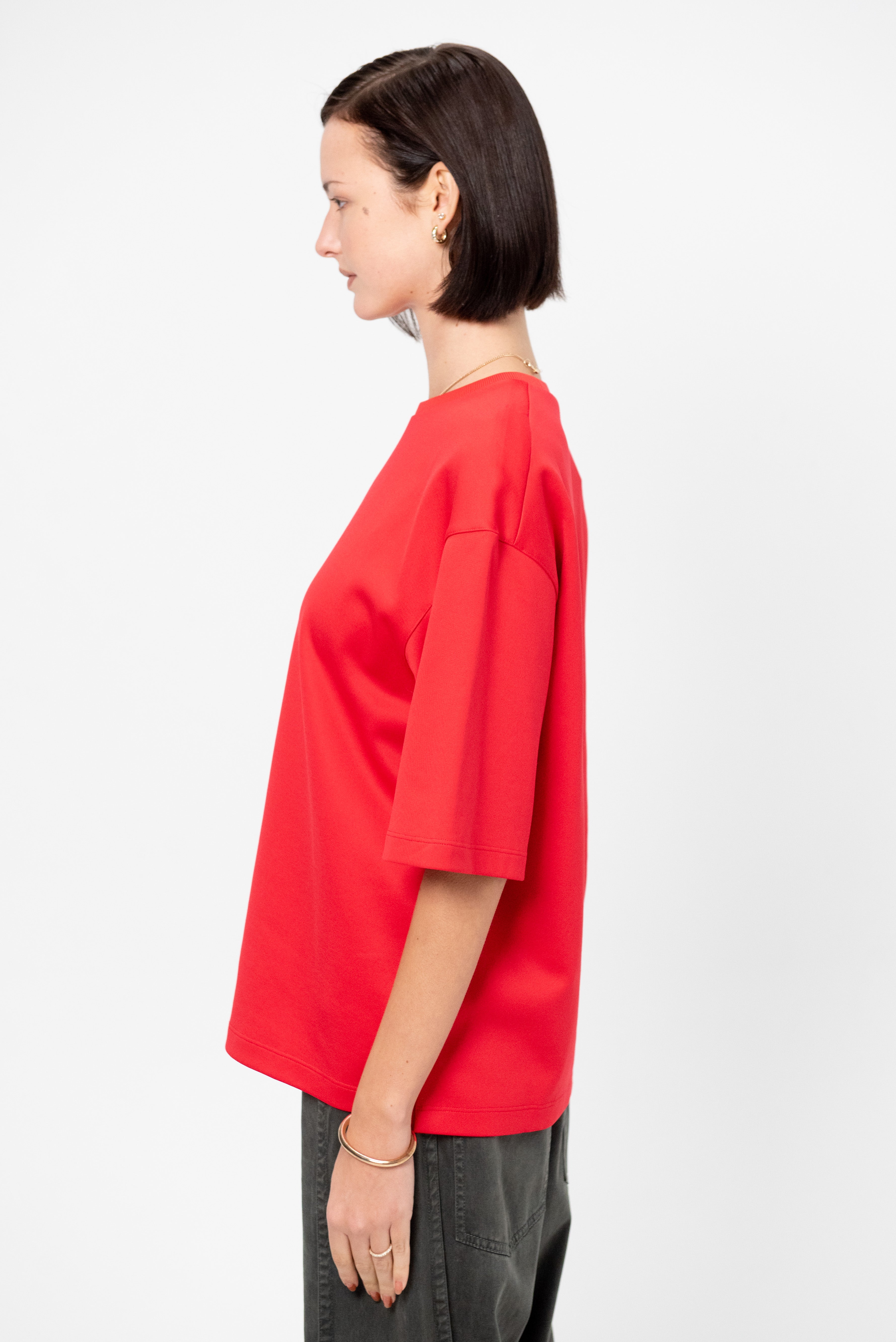 Active Knit Easy T-Shirt, Red